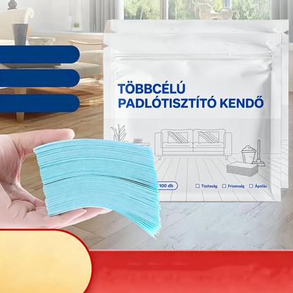 🧻 Mentaillatú💧vízben oldódó padlótisztító lapok