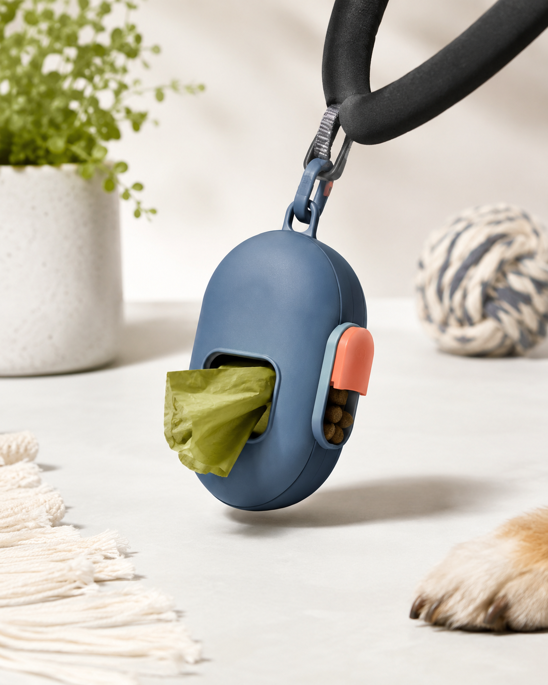 2-in-1 Dog Treat & Poop Bag Dispenser