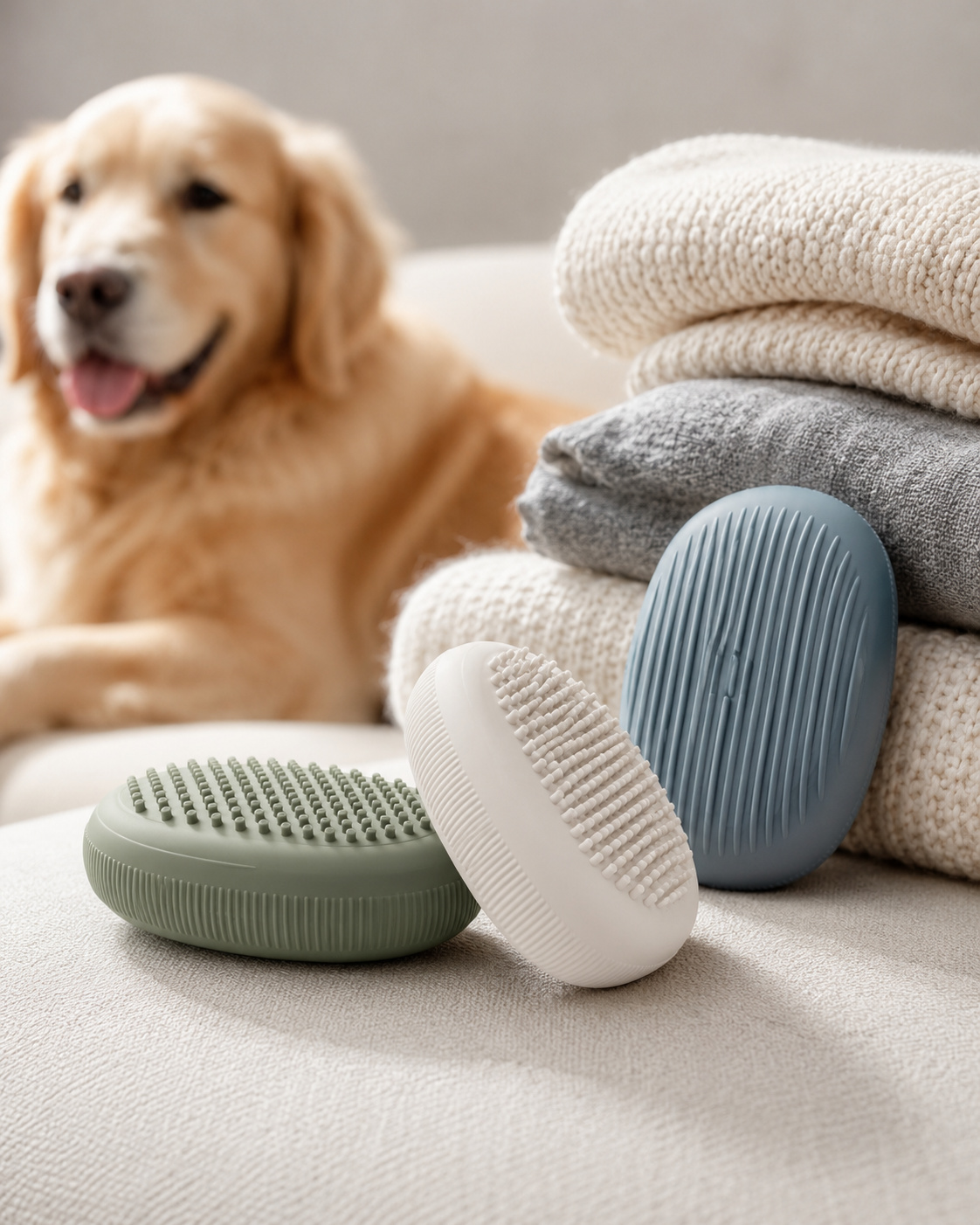 Reusable Pet Hair Remover Brush