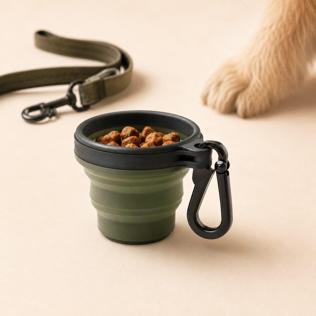 Collapsible Dog Treat Cup