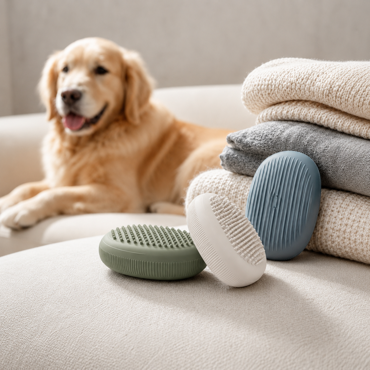 Reusable Pet Hair Remover Brush