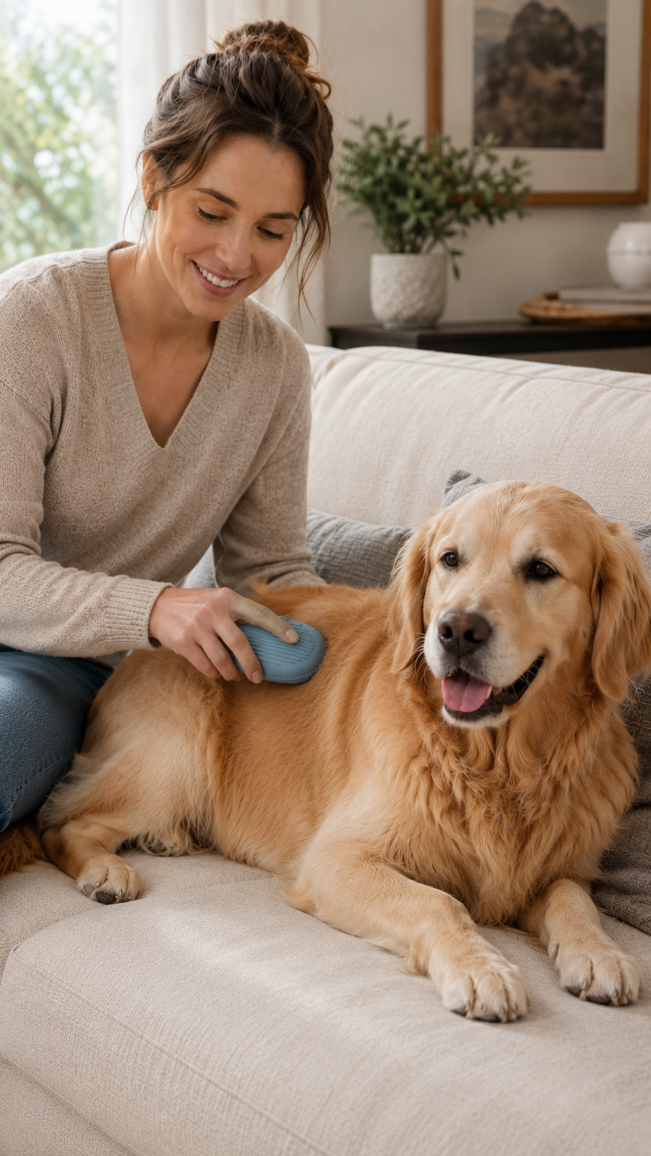 Reusable Pet Hair Remover Brush