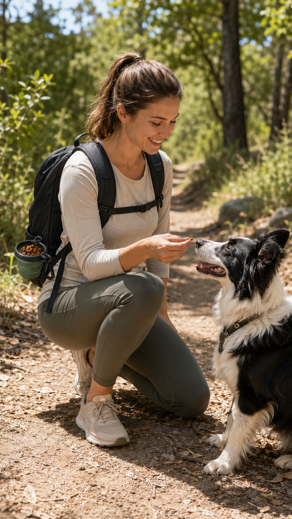 Collapsible Dog Treat Cup