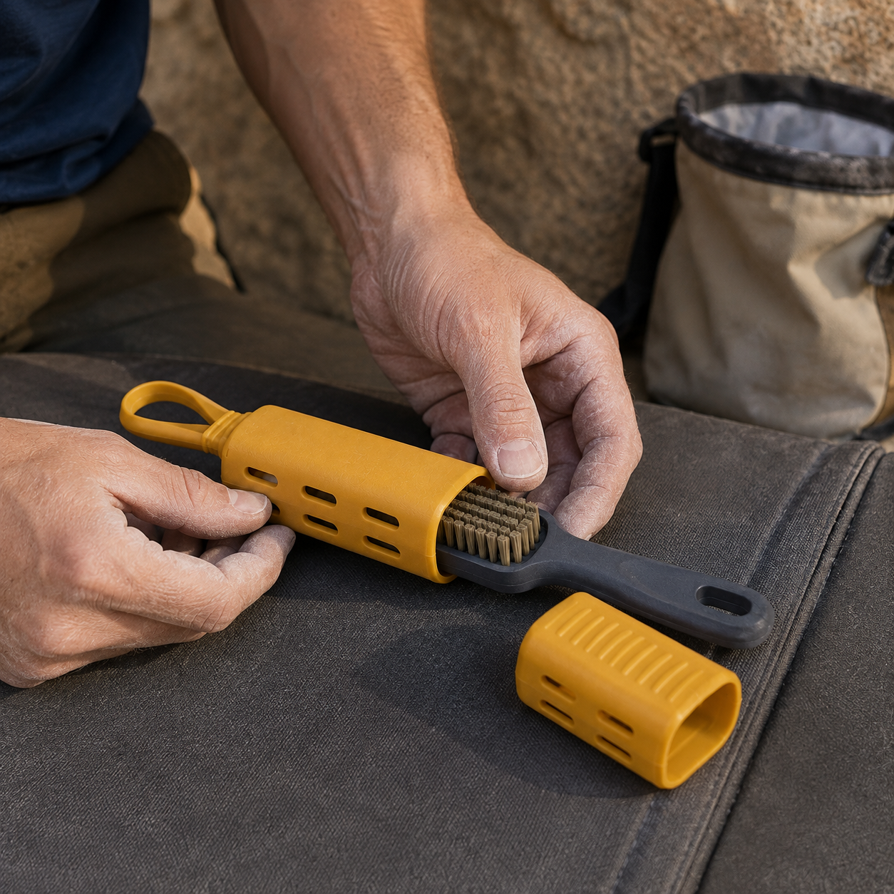 Portable Climbing Brush