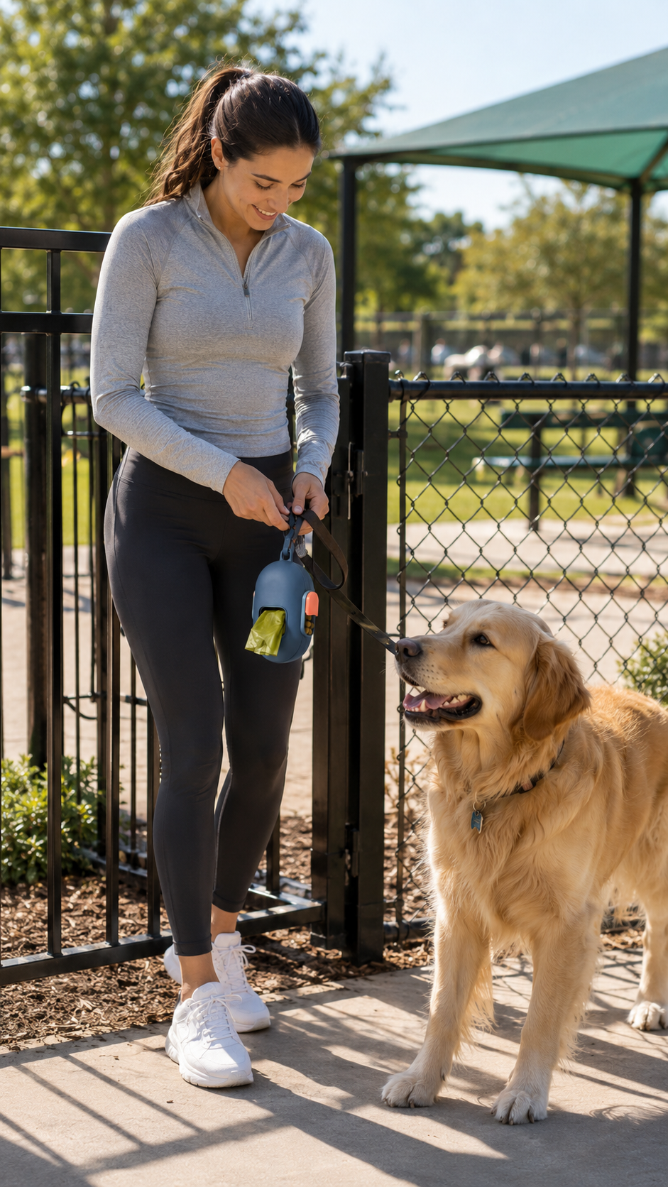2-in-1 Dog Treat & Poop Bag Dispenser