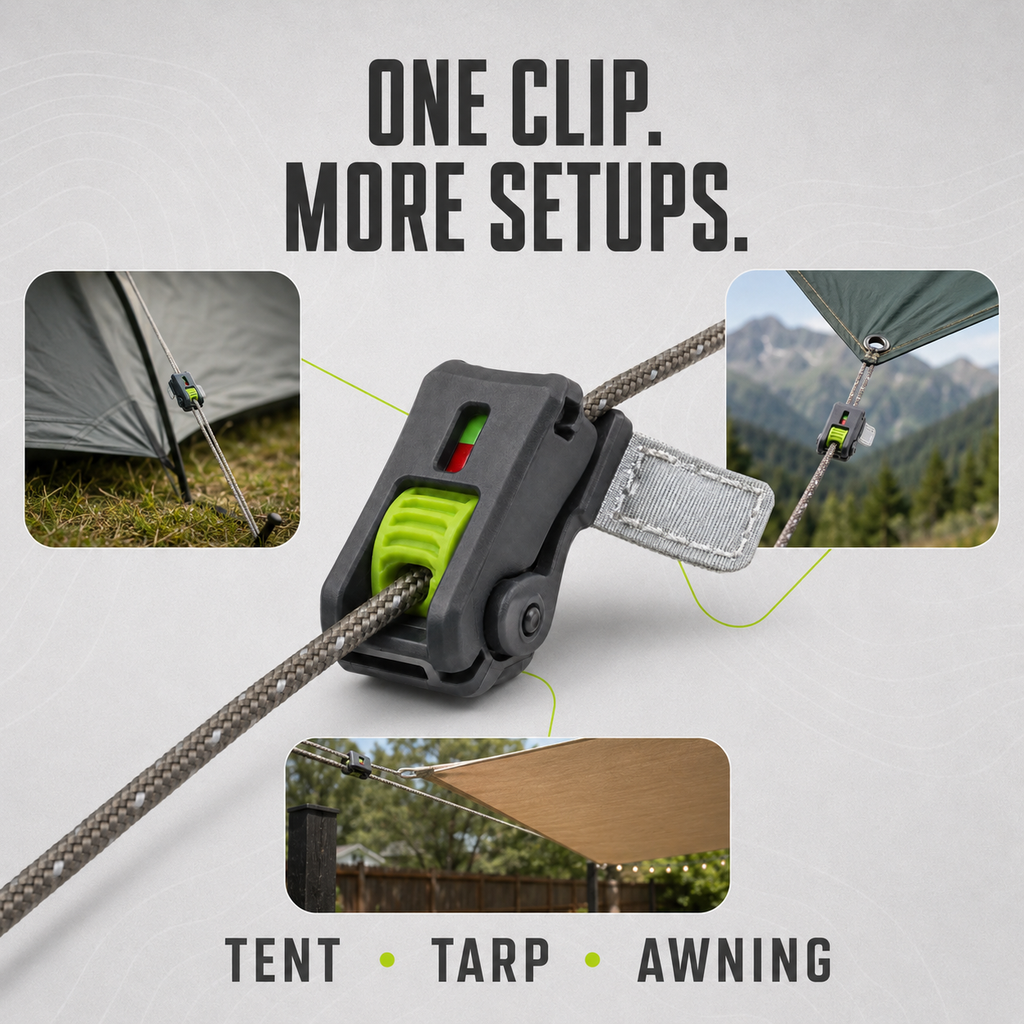 Tent Guyline Tensioner