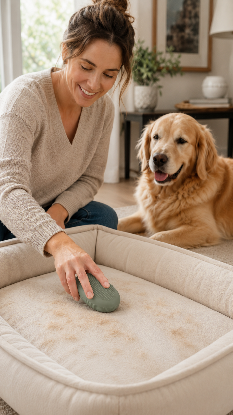 Reusable Pet Hair Remover Brush