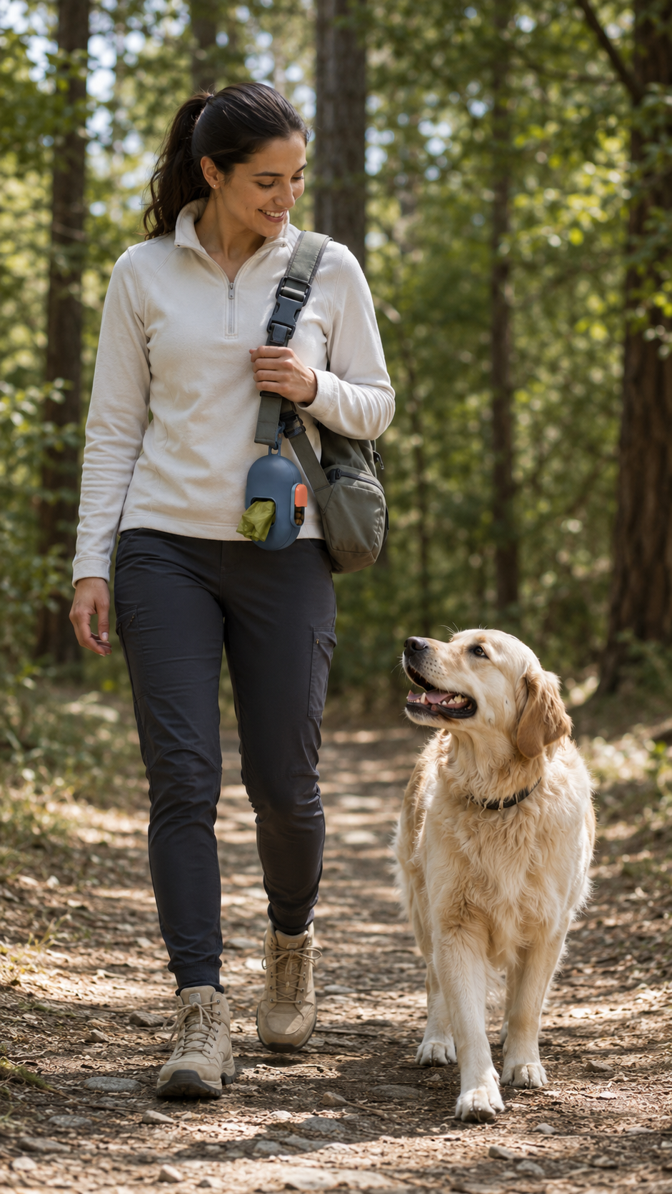 2-in-1 Dog Treat & Poop Bag Dispenser