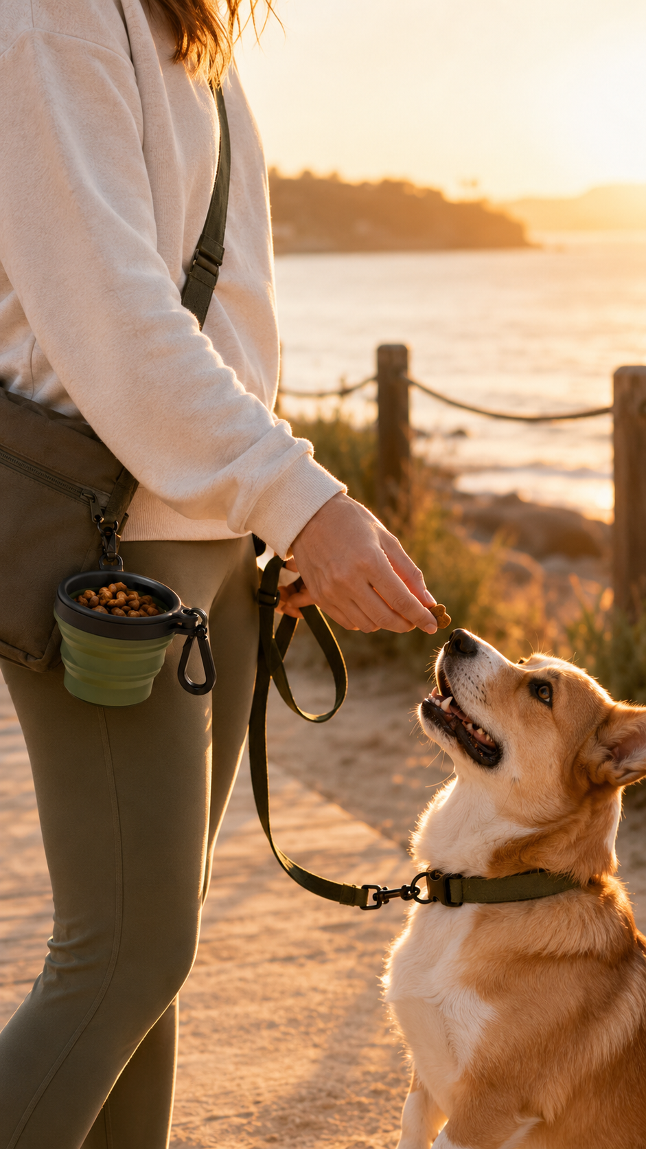 Collapsible Dog Treat Cup