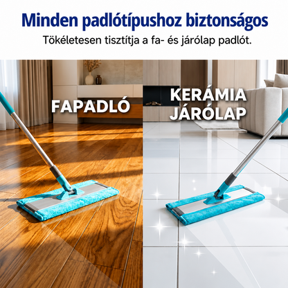 🧻 Mentaillatú💧vízben oldódó padlótisztító lapok