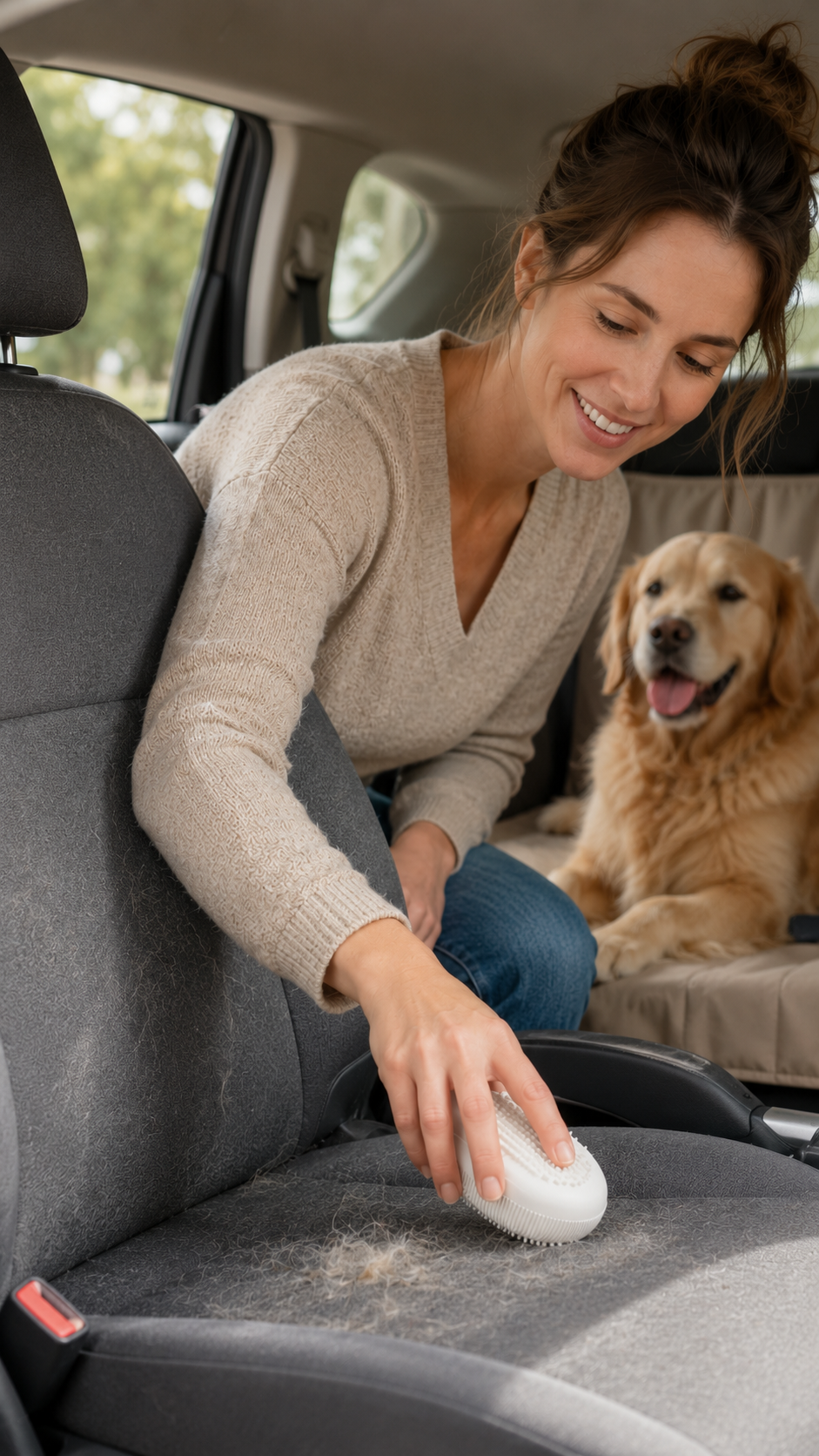 Reusable Pet Hair Remover Brush