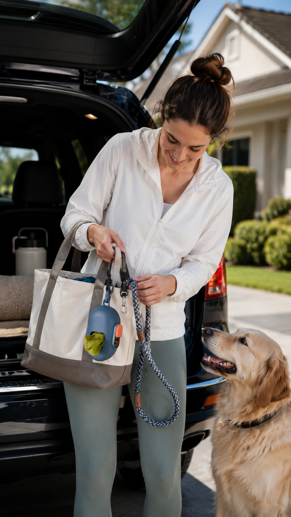 2-in-1 Dog Treat & Poop Bag Dispenser