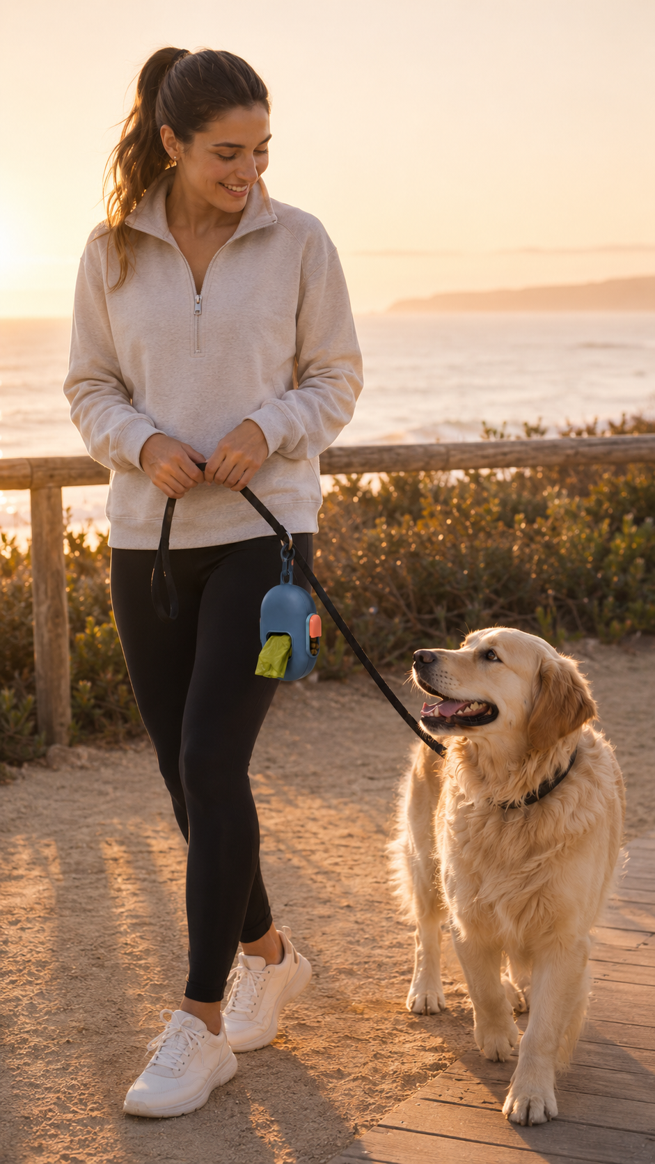 2-in-1 Dog Treat & Poop Bag Dispenser