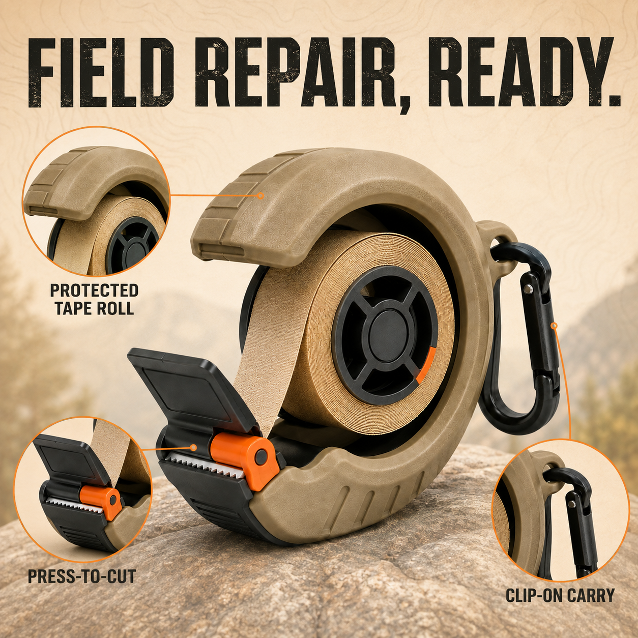 Athletic Tape Dispenser