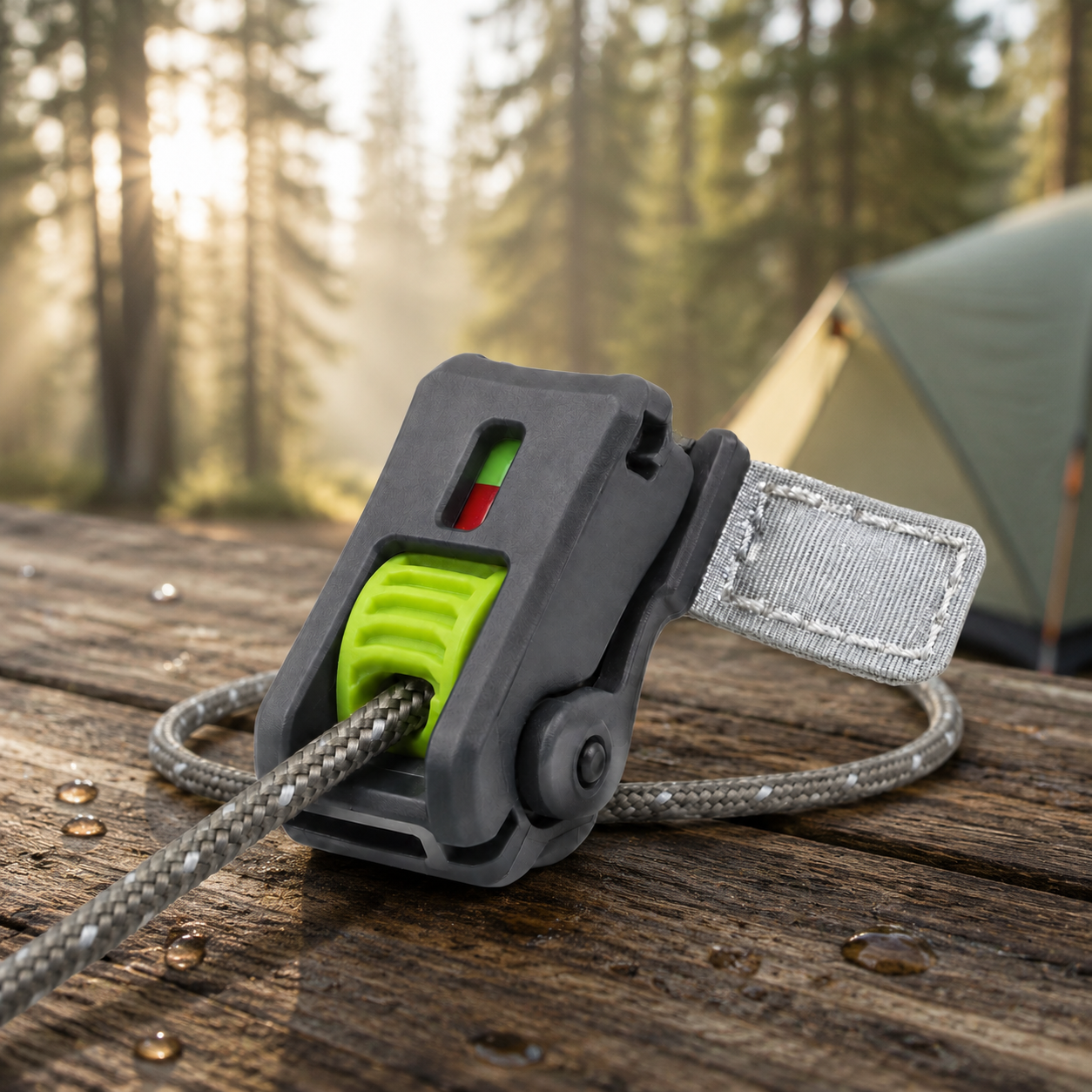 Tent Guyline Tensioner
