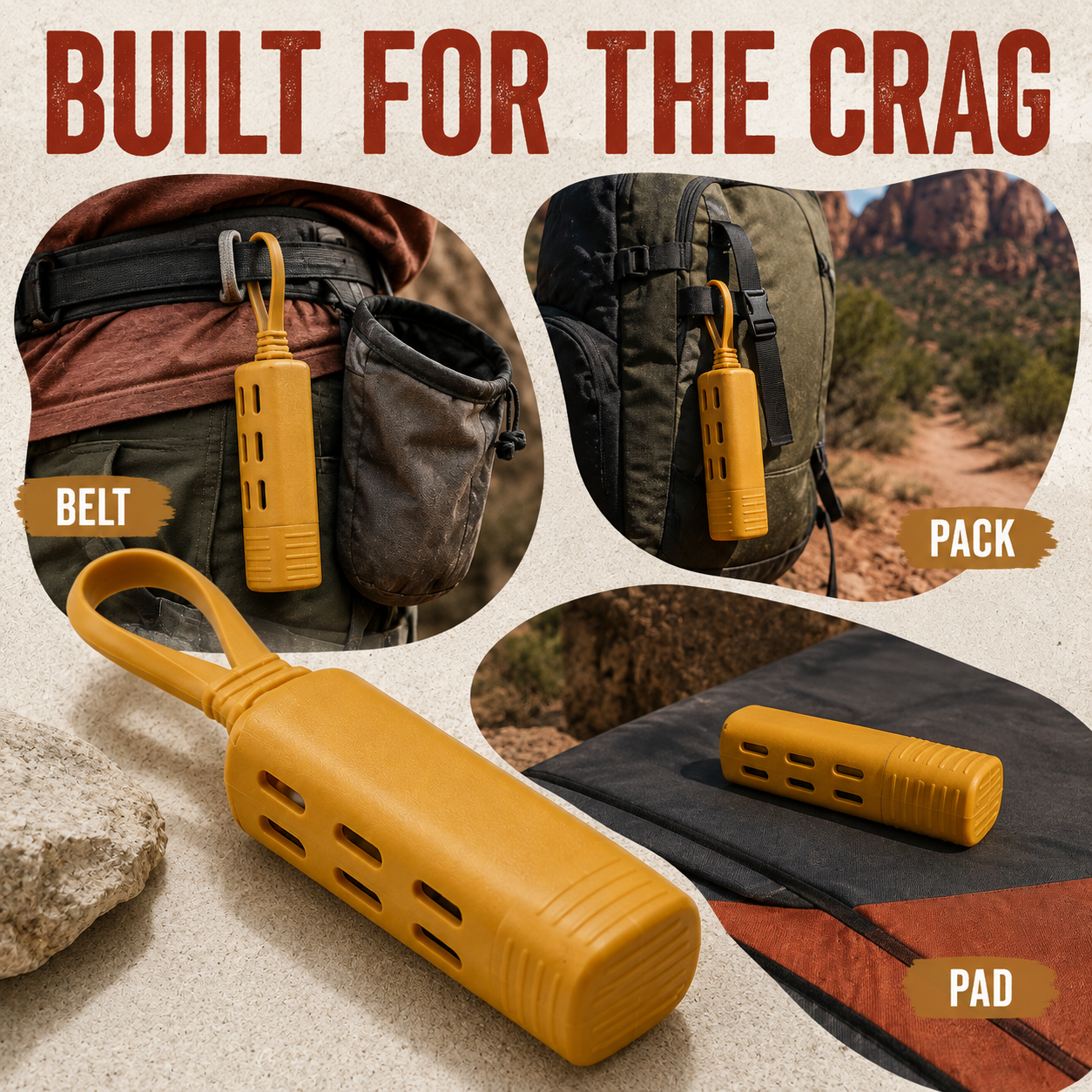 Portable Climbing Brush