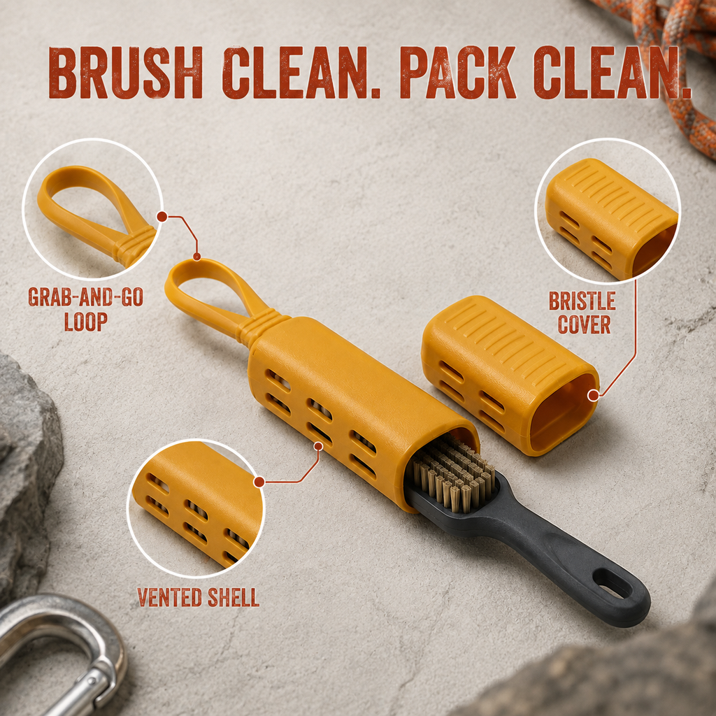 Portable Climbing Brush